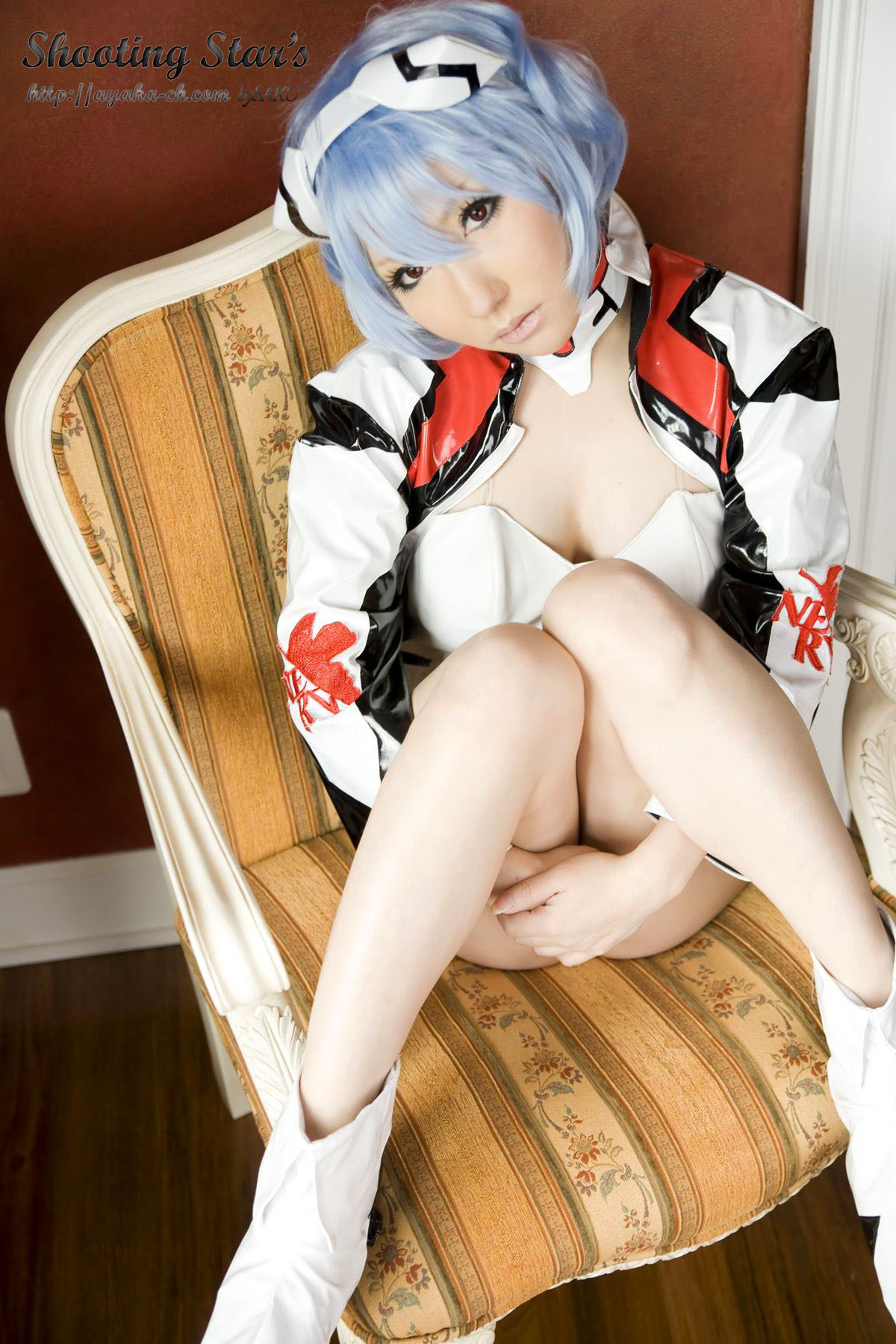 [Cosplay]  Evangelion - Big Tits Rei Ayanami 2